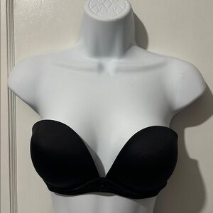 Victoria's Secret Black Strapless Bra